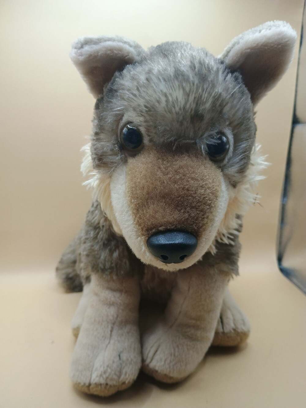 Wild Republic Realistic Gray Timber Wolf Husky Pup Stuffed Animal Plush Toy Soft